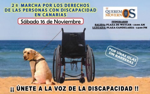 II Marcha por los Derechos de las Personas con Discapacidad.