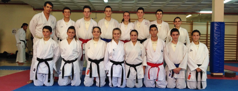 Karate Echeyde reúne los mejores deportistas de kumite