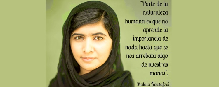 Malala Yousafzai ha sido la inspiradora del Día de la Paz Escolar en el Colegio Echeyde