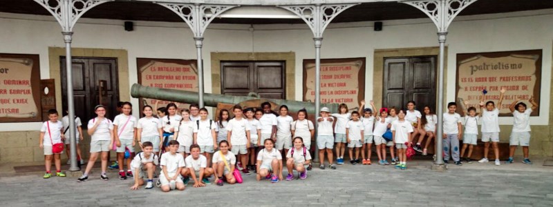 Museo de Almeyda y Puerto de Santa Cruz acogen alumnado de cuarto de primaria