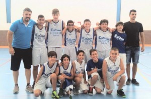 Equipo Infantil basket 2015 