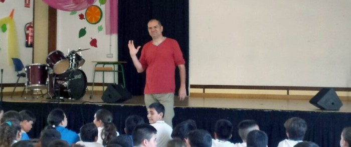 Colegio Echeyde Literatura de la mano de Rafael Ordoñez Cuadrado