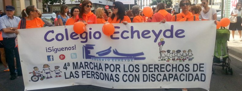 Marcha por los derechos de las personas con discapacidad