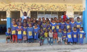Guarderia que acoge a 150 niños entre 4 y 6 años, en el Valle de Angar Guten(Andode)
