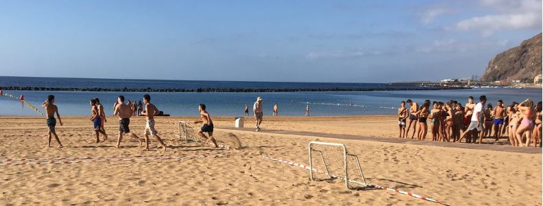 Un perfecto día de deporte en la playa
