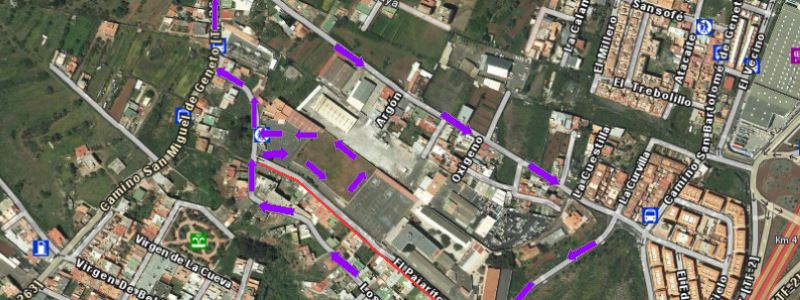 Obras del Ayuntamiento modifican el tráfico del Echeyde II