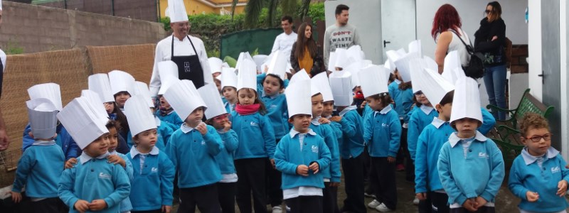 El cocinero: último proyecto de educación Infantil