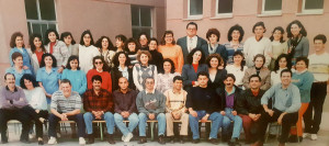 Claustro de profesores en el curso 1993