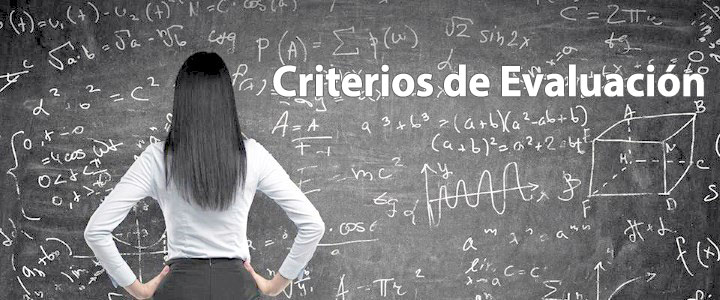 Criterios de evaluación - Colegio Echeyde